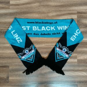 Шарф хоккейного клуба «Black Wings Linz» (Линц, Австрия)