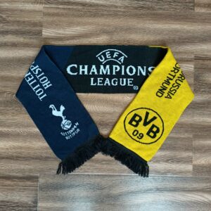 Матчевый шарф Tottenham Hotspur (Лондон, Англия) - Borussia (Дортмунд, Германия) Лига Чемпионов 2017