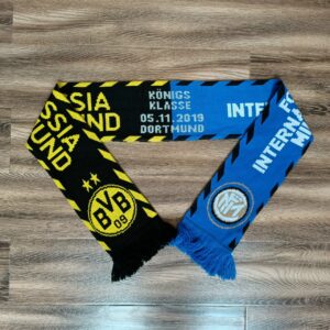 Матчевый шарф Borussia (Дортмунд, Германия) - Internazionale (Милан, Италия) Лига Чемпионов 2019