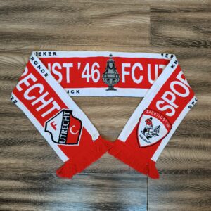 Матчевый шарф фк Sportlust 46 (Вурден, Нидерланды) - фк Utrecht (Утрехт, Нидерланды) 20.10.2022