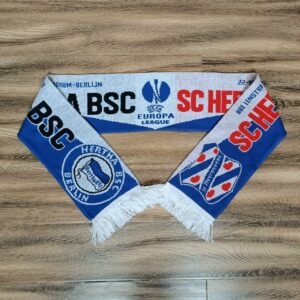 Матчевый шарф фк Hertha BSC (Берлин, Германия) - фк Heerenveen (Херенвен, Германия) Лига Европы 2009/2010